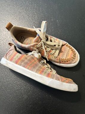 Justin Reba Ladies Arreba Casual Sneaker Rainbow Western Shoes size 8.5